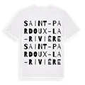 Saint-Pardoux-la-Rivière ordlek t-shirt