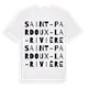 Saint-Pardoux-la-Rivière ordlek t-shirt