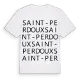 Saint-Perdoux ordlek t-shirt