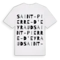 Saint-Pierre-d'Eyraud ordlek t-shirt