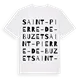 Saint-Pierre-de-Buzet ordlek t-shirt