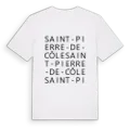 Saint-Pierre-de-Côle ordlek t-shirt