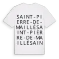 Saint-Pierre-de-Maillé ordlek t-shirt