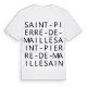 Saint-Pierre-de-Maillé ordlek t-shirt