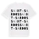 Saint-Sardos ordlek t-shirt