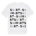 Saint-Sauvant ordlek t-shirt