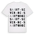 Saint-Sever-de-Saintonge ordlek t-shirt