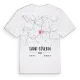 Saint-Séverin karta t-shirt
