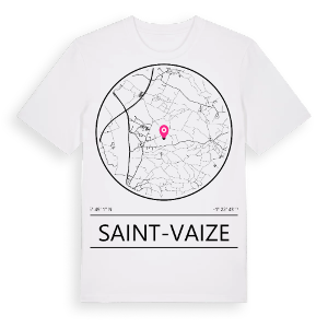 Saint-Vaize t-shirt – ekologisk bomull t-shirt från Pinshirt