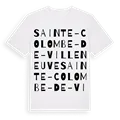 Sainte-Colombe-de-Villeneuve ordlek t-shirt