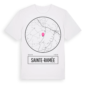 Sainte-Ramée t-shirt – ekologisk bomull t-shirt från Pinshirt