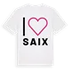Jag älskar Saix t-shirt stort tryck