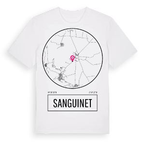 Sanguinet t-shirt – ekologisk bomull t-shirt från Pinshirt