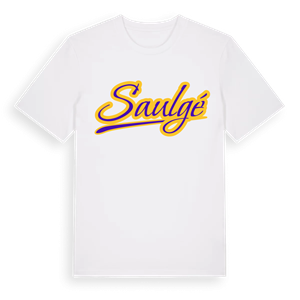 Saulgé baseball t-shirt – ekologisk bomull t-shirt från Pinshirt