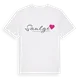 Saulgé hjärta t-shirt