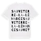 Sauveterre-la-Lémance ordlek t-shirt