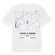 Savignac-de-Nontron karta t-shirt