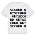 Secondigny ordlek t-shirt