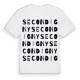 Secondigny ordlek t-shirt