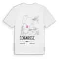 Seignosse karta t-shirt