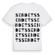 Sendets ordlek t-shirt
