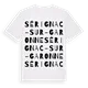 Sérignac-sur-Garonne ordlek t-shirt