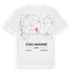 Sèvres-Anxaumont karta t-shirt