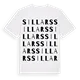 Sillars ordlek t-shirt