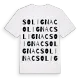 Solignac ordlek t-shirt