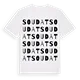 Soudat ordlek t-shirt