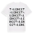 Talence ordlek t-shirt