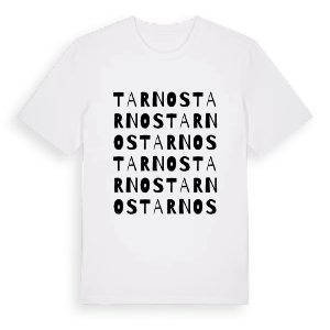 Tarnos ordlek t-shirt – ekologisk bomull t-shirt från Pinshirt