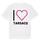 Jag älskar Tarsacq t-shirt stort tryck