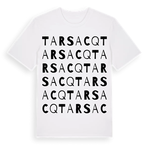 Tarsacq ordlek t-shirt – ekologisk bomull t-shirt från Pinshirt