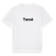 Tercé fetstil t-shirt