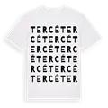 Tercé ordlek t-shirt