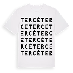 Tercé ordlek t-shirt – ekologisk bomull t-shirt från Pinshirt