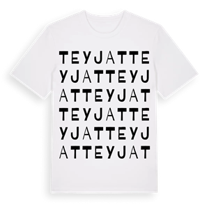 Teyjat ordlek t-shirt – ekologisk bomull t-shirt från Pinshirt