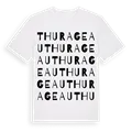 Thurageau ordlek t-shirt