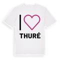 Jag älskar Thuré t-shirt stort tryck