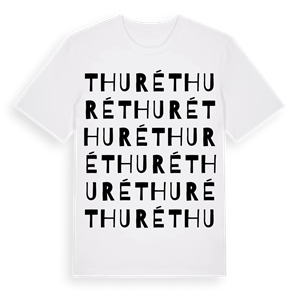 Thuré ordlek t-shirt – ekologisk bomull t-shirt från Pinshirt