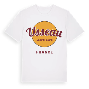 Usseau cirkel t-shirt – ekologisk bomull t-shirt från Pinshirt