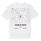 Usson-du-Poitou karta t-shirt