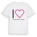 Jag älskar Val de Louyre et Caudeau t-shirt stort tryck