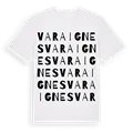 Varaignes ordlek t-shirt