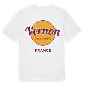 Vernon cirkel t-shirt – ekologisk bomull t-shirt från Pinshirt