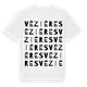 Vézières ordlek t-shirt