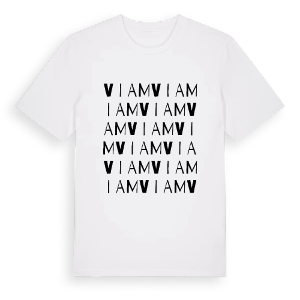 Viam ordlek t-shirt – ekologisk bomull t-shirt från Pinshirt