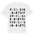 Vicq-sur-Gartempe ordlek t-shirt