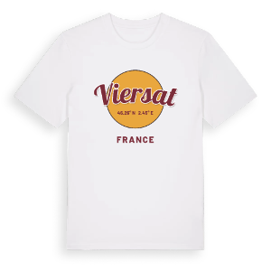 Viersat cirkel t-shirt – ekologisk bomull t-shirt från Pinshirt